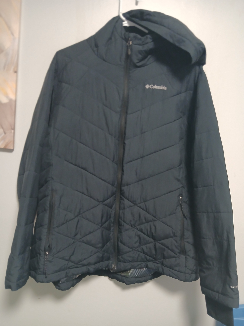 Columbia Men’s Hooded Insulated Jacket - Black